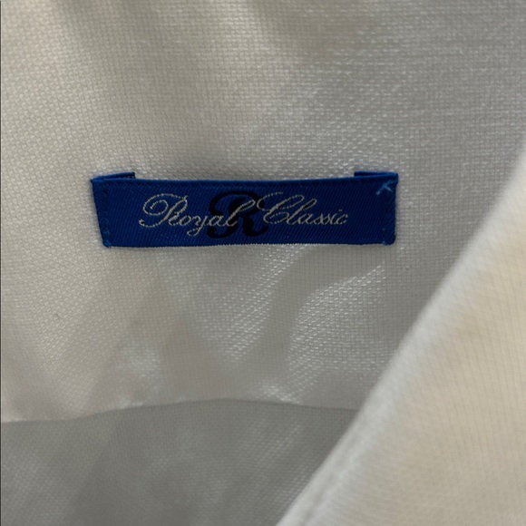 Classic Crisp White Men's Dress Shirt - Picture 2 of 2